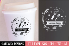 Bake Someone Happy svg design Product Image 1