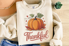 Thankful Svg | Thanksgiving Svg | Shirt Svg Product Image 2