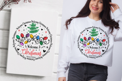 Welcome Christmas svg design Product Image 1