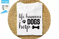 Dog SVG Design| Dog Cut File| Dog Mom Svg | Dog Lover SVG Product Image 1