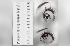 100 Procreate Eyes Stamp Brushes Product Image 6