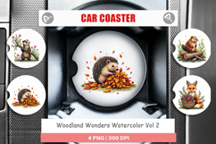 Woodland Wonders Car Coaster Product Image 1