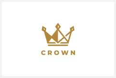 Crown Logo Design Vector Template Product Image 2