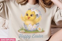 Happy Easter PNG, Happy Easter Sublimation PNG Product Image 2
