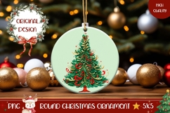 Art Christmas Ornament, Christmas Tree Ornament Design Product Image 1