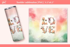 Love tumbler, Square Love PNG Transparent, Love sublimation Product Image 1