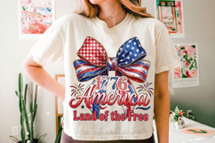 1776 America Land Of The Free PNG T-Shirt|4th of July PNG Product Image 11
