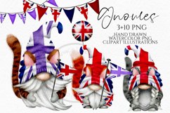 Cat Royal Party Gnomes | Gnome Clipart Png Product Image 1