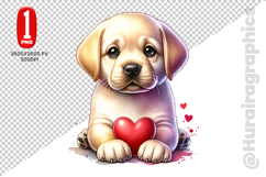 Cute Dog Clipart - PNG File Product Image 1