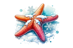 Star Fish Clipart- PNG File Product Image 1