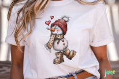 Whimsical Christmas Snowmans Clipart Product Image 5