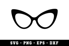 Eye Glasses SVG | SVG Cut files | Cricut Product Image 1