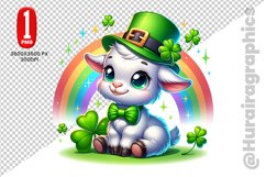 Cute Goat Clipart - PNG File Product Image 1