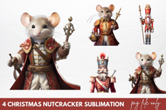 Christmas Nutcracker Sublimation PNG Product Image 1