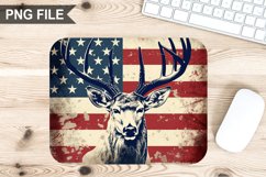4th Of July Deer Sublimation Mouse Pad PNG Bundle Product Image 2