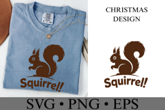 Squirrel Svg | Christmas svg | Shirt Svg Product Image 2