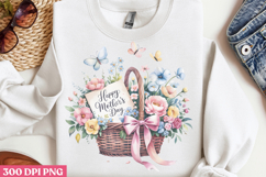 Happy Mothers Day Floral PNG Product Image 2