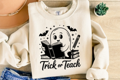 Trick or Teach Svg | Halloween Svg | Shirt Svg Product Image 2