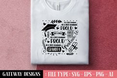 Proud Grandpa Of A 2025 Graduate svg design Product Image 1