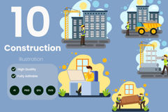 Construction Illustration Pack Product Image 1