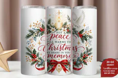 Emmanuel Christmas Tumbler Wrap, Christian Christmas 20oz Tu Product Image 2