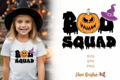 Happy Halloween svg, Boo svg, Spooky season svg Product Image 1