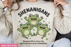 Shenanigans PNG, Funny Sarcastic Animal Quotes PNG Product Image 2