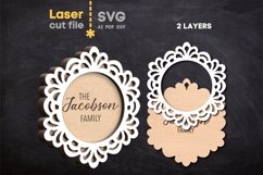Christmas Tree Toy SVG laser cut file for Glowforge Product Image 2