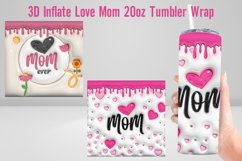 3D Puffy Mama Inflated Tumbler Wrap|3D Inflate Designs Product Image 1