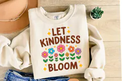 Let kindness Bloom Svg | Svg Cut File | Shirt Svg Product Image 1