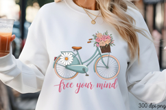Free your mind PNG, Motivation Sublimation PNG Product Image 2