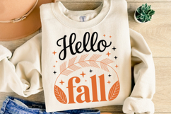 Hello Fall Svg | Thanksgiving Svg | Shirt Svg Product Image 1