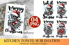 Christmas Kitchen Towel - Christmas Towel Design Product Image 1