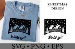 Winterzeit Svg | Christmas svg | Shirt Svg Product Image 2