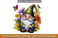 Floral Summer Gnome Sublimation Bundle Product Image 3