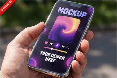 Smartphone Hand Outdoor Product Image 1