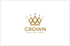 Crown Logo Design Vector Illustration Product Image 1