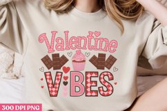 Valentine vibes PNG, Cozy Valentine Sublimation PN Product Image 2