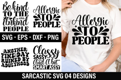 Sarcastic SVG Design -Be kind to the unkind people Product Image 1