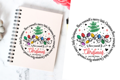 Have Yourself A Merry Little Christmas Svg Design Product Image 1
