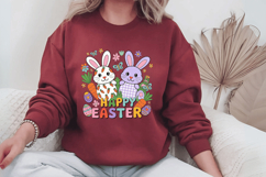 Happy Easter PNG Sublimation | Happy Easter Day PNG Design Product Image 1
