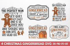 Christmas Gingerbread SVG Designs Product Image 1