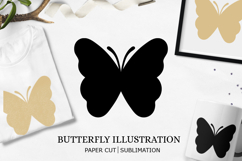 Butterfly silhouette / Butterfly svg / Butterfly print Product Image 1
