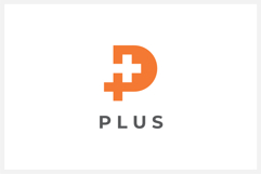 Plus - Letter P Logo Design Vector Template Product Image 1
