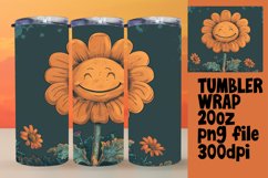 Retro Blossom Bliss: 20oz Tumbler Designs Product Image 1