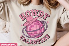 Howdy Valentine PNG, Western Valentine Sublimation PNG Product Image 2