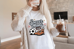 Soccer moms club Coffee lover PNG Sublimation | Soccer PNG D Product Image 2