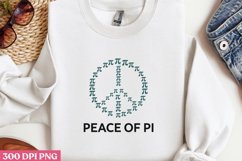 .PEACE OF PI PNG, Pi Day Sublimation PNG Product Image 2