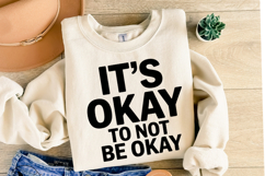 It&#039;s Okay to not be okay Svg | Svg Cut Files | Shirt Svg Product Image 2