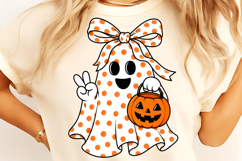 Spooky Ghost Friends Halloween PNG, Halloween PNG, Boo PNG Product Image 1